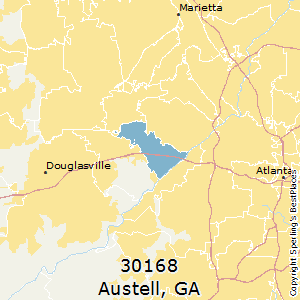 Enter your zip code or c. Best Places to Live in Austell (zip 30168), Georgia