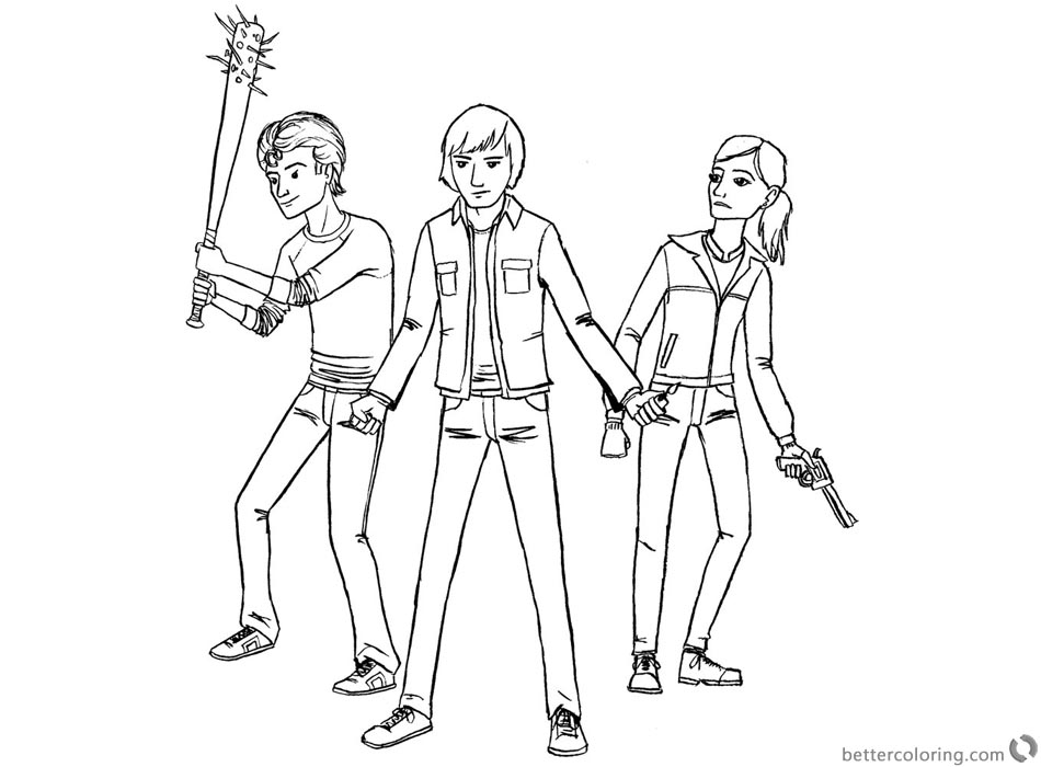 stranger things coloring pages kids ready to fight free printable