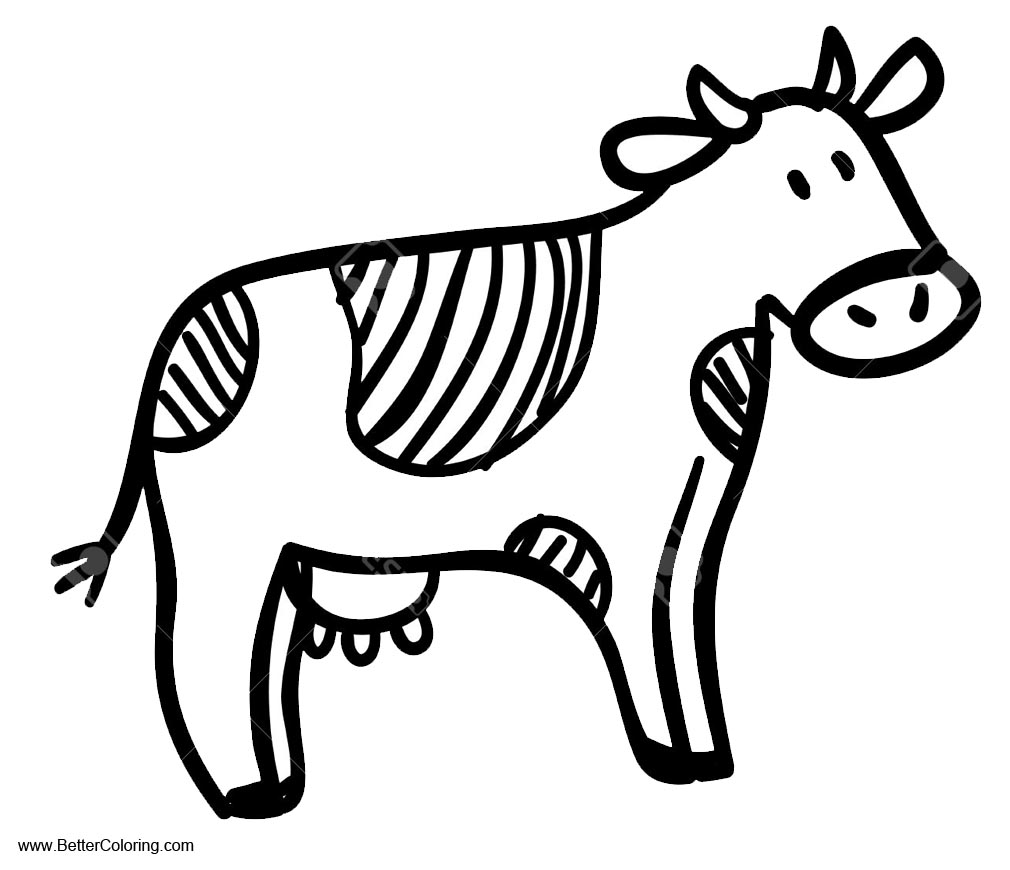 Driver easy free is a driver update tool used by more than 3 million customers around the world. Simple Cow Coloring Pages - Free Printable Coloring Pages