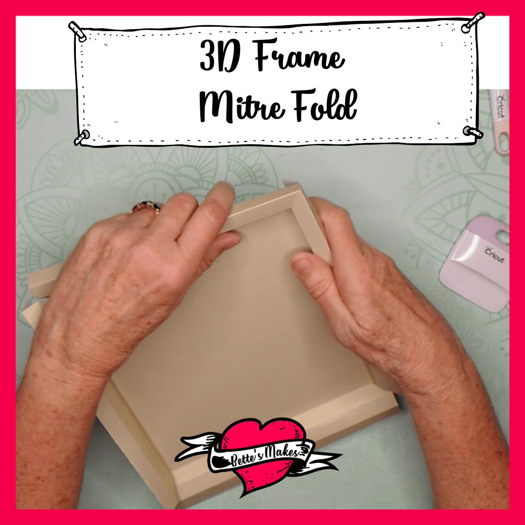 Free A very thick photo frame. 3d Frame Using Your Cricut And Cardstock Bettes Makes Free SVG