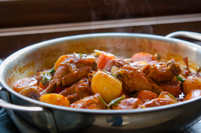 Spicy Korean Chicken Stew Dakdoritang Beyond Kimchdee