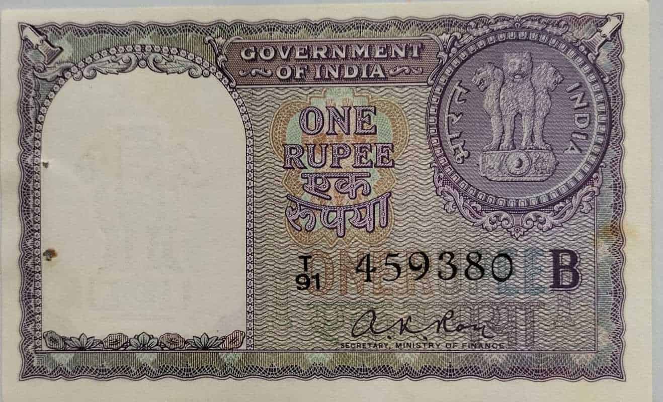 Under section 22 of the reserve bank of india act, rbi has sole right to issue currency notes of various denominations except one rupee notes. 1 Rupee Note 1957 Ak Roy Bidcurios