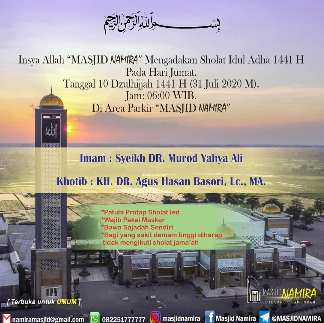 Khutbah Idul Adha 1441 H - YBM