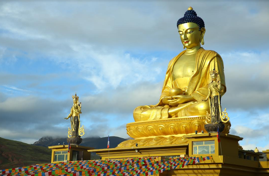 Buddha Calling Ashoka Stupa in Nangchen Bindu Gopal Rao, Freelance