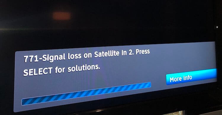 If you manage your directv account with a myat&t user id, sign in here to refresh service. Fix Directv Error Code 771 Signal Loss On Some Channels