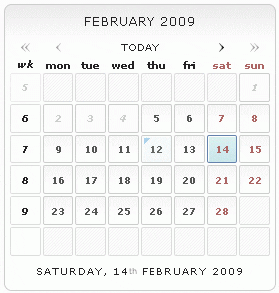 unobtrusive-javascript-date-picker-widgit