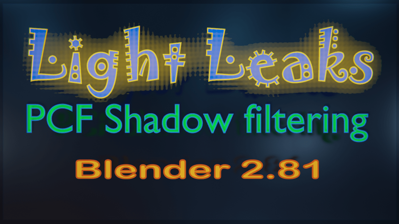 Blender 2 81 Development: PCF shadow filtering helps avoid ...