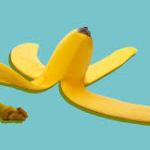 A picture of a banana peel