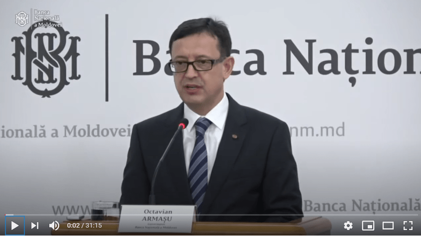 Video Guvernatorul BÄncii NaÈionale Octavian ArmaÈu PrezintÄ Decizia De PoliticÄ MonetarÄ Banca NaÈionalÄ A Moldovei