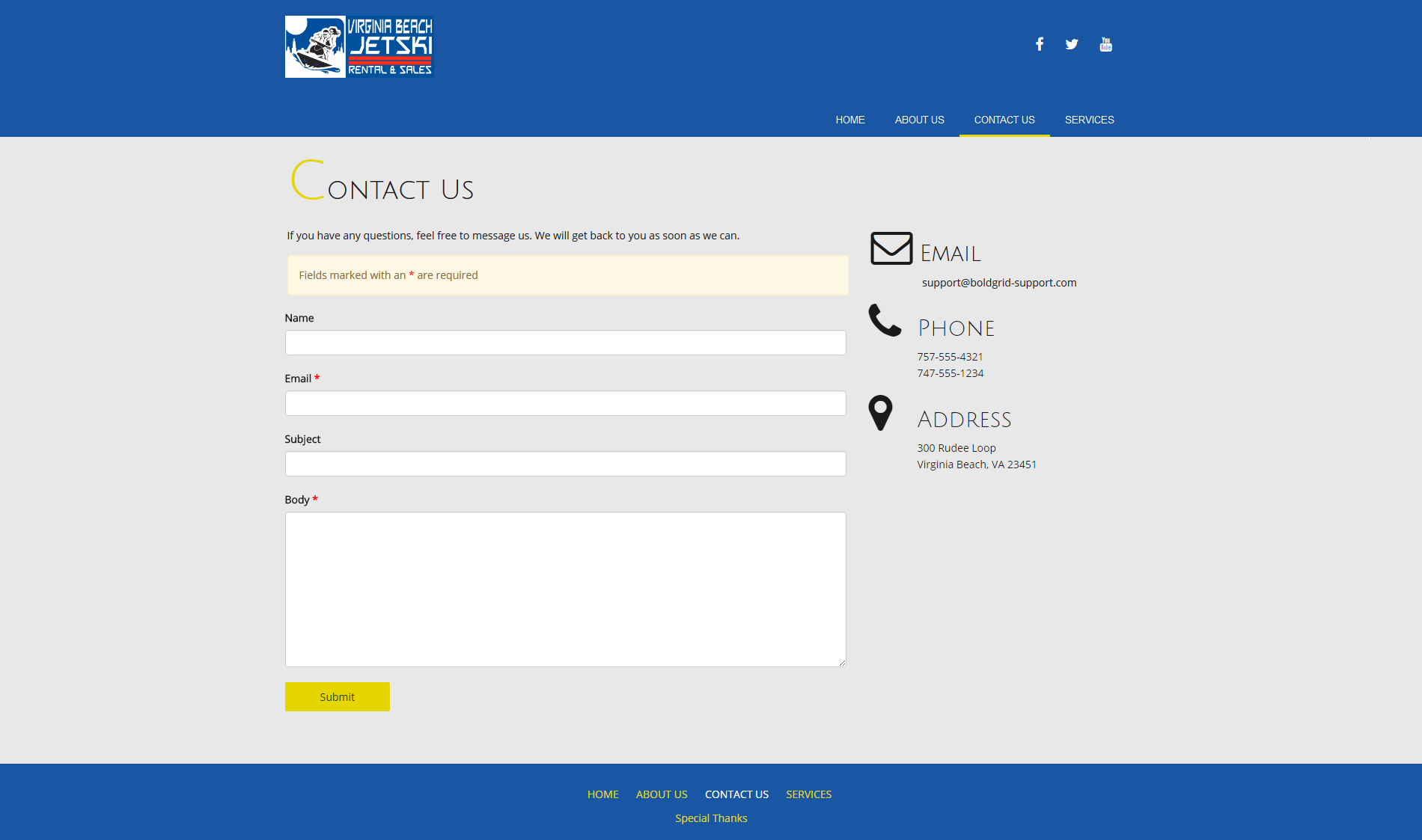 If it really is the header you want to edit, you can find its source here: How to Edit the Contact Page in WordPress | BoldGrid