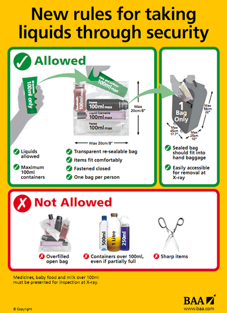 For instance, i want to take a 150ml aerosol can (says extremely flammable on. Flying to America? Know exactly what you can take on board