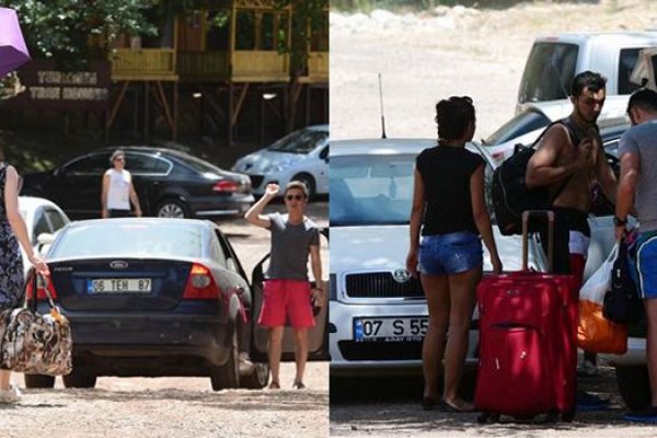 Adrasan ve Olimpos tahliye ediliyor Borsatek