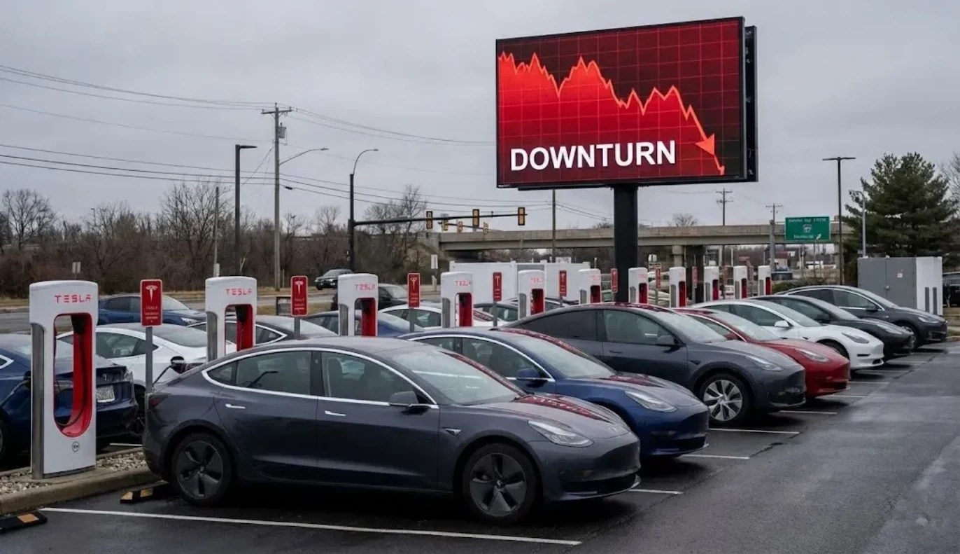 Tesla Avrupa satฤฑลlarฤฑ ekim ayฤฑnda sert dรผลรผล yaลadฤฑ Borsatek