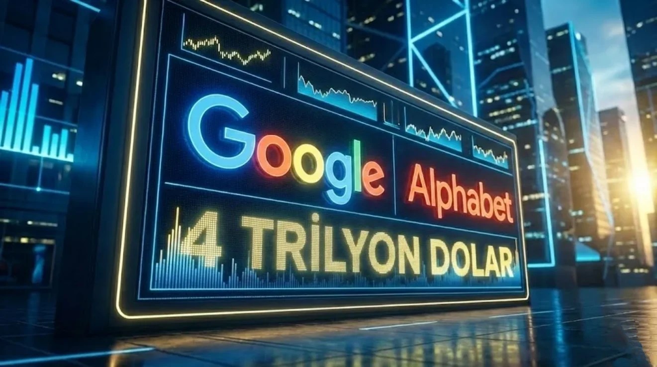 Teknoloji devinden tarihi başarı Alphabet 4 trilyon dolar sınırını geçti Borsatek