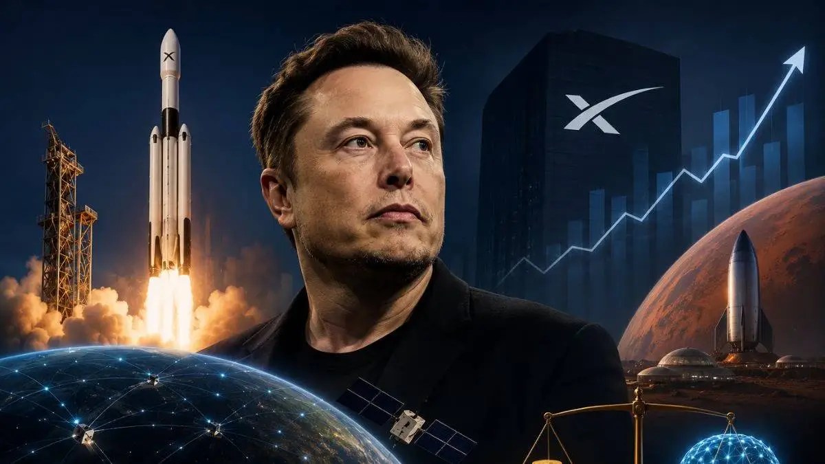 SpaceX yeniden 2 trilyon dolarฤฑn รผzerinde Borsatek