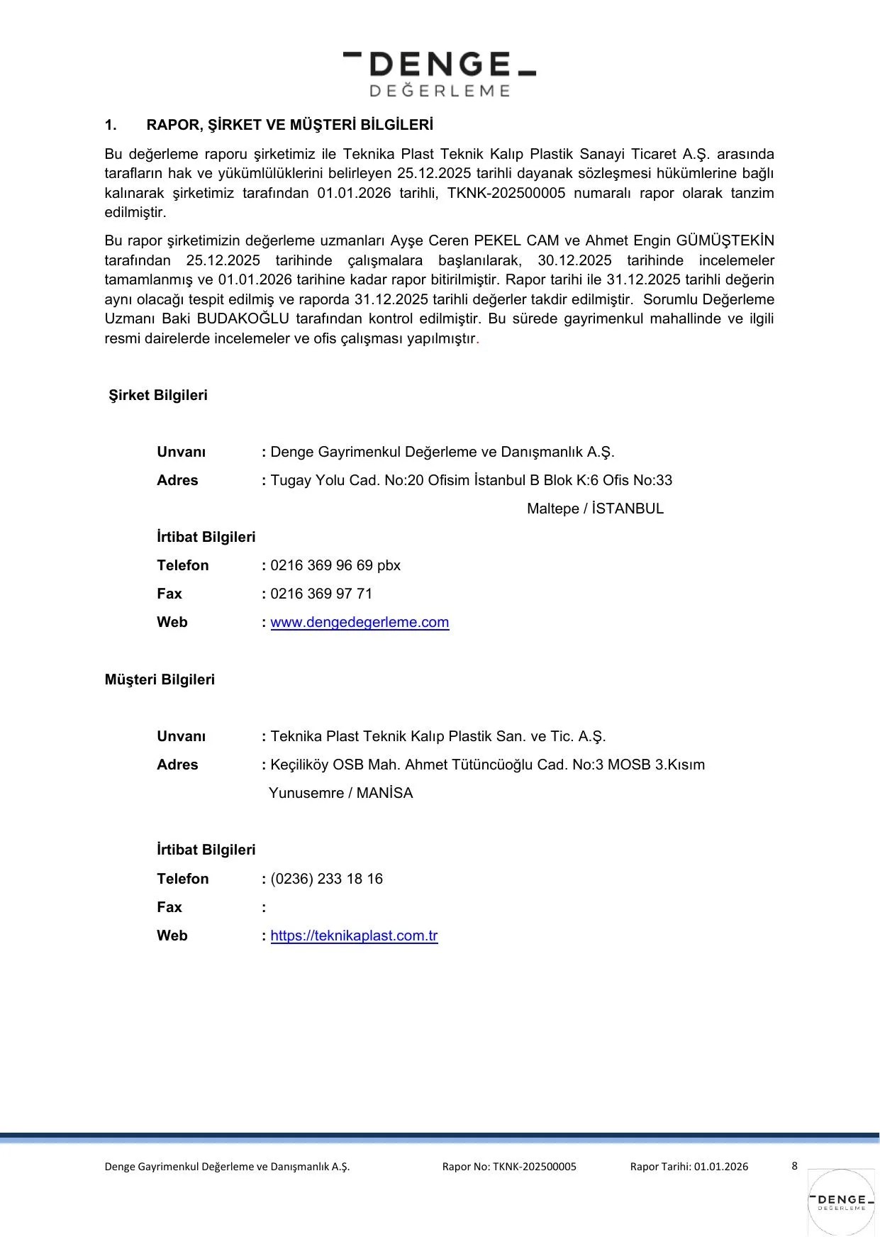 EK-5d 01.01.2026 tarih ve TKNK-202500005 Gayrimenkul Deฤerleme Raporu.pdf โ sayfa 9