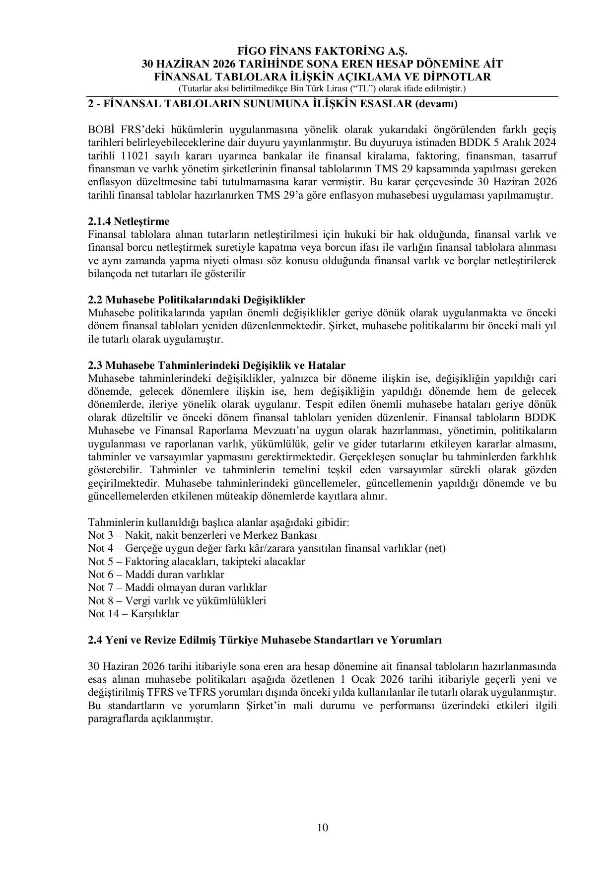Figo Finans Faktoring_BDDK_30.06.2026.pdf — sayfa 14