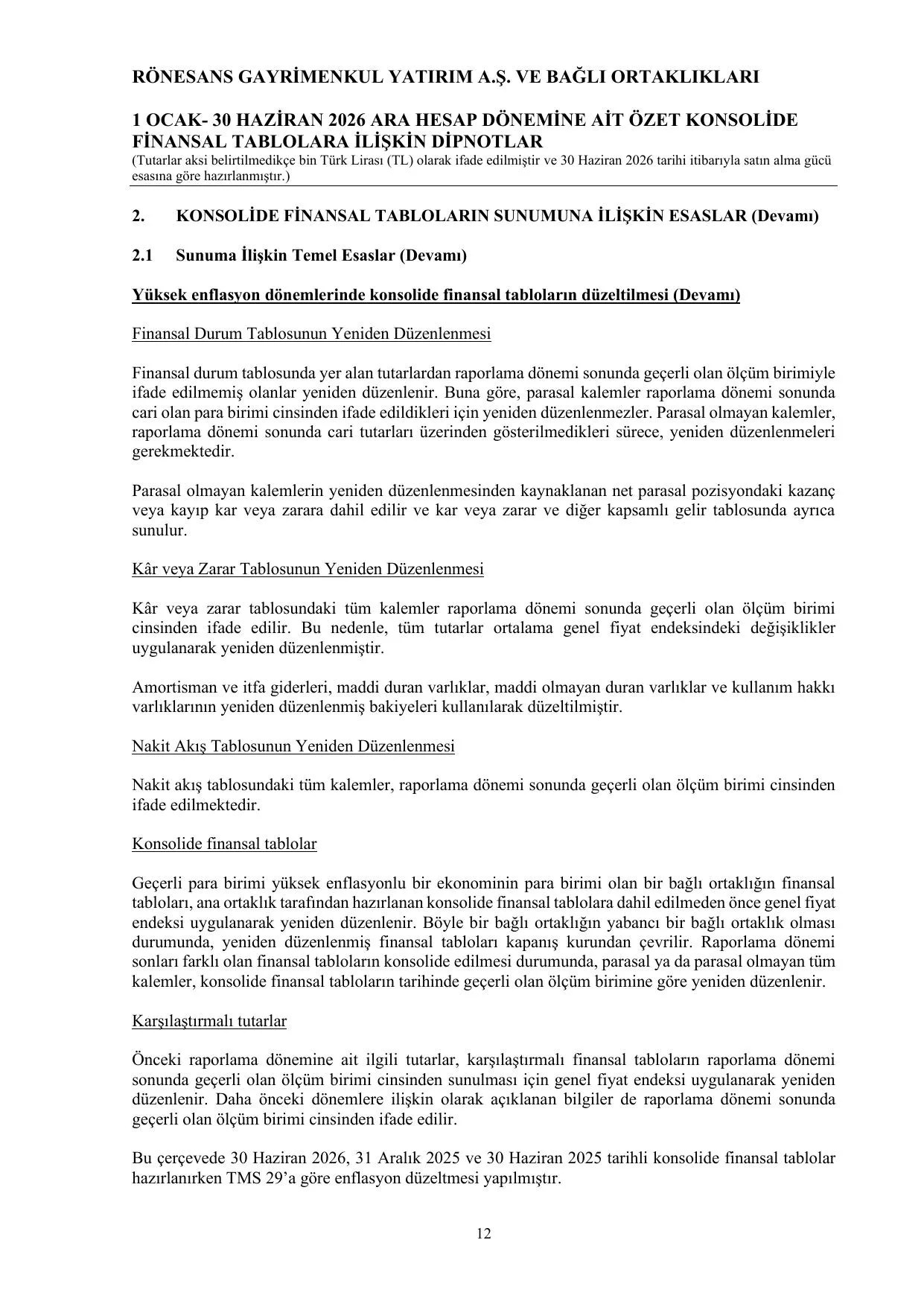 RGY_30.06.2026_Konsolide Rapor.pdf โ sayfa 14