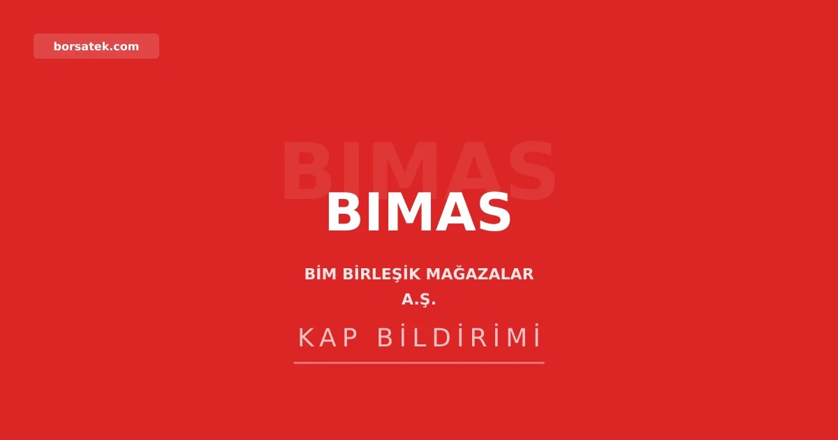 BฤฐM 6 Temmuz'da 159.066 adet hisse geri aldฤฑ Borsatek