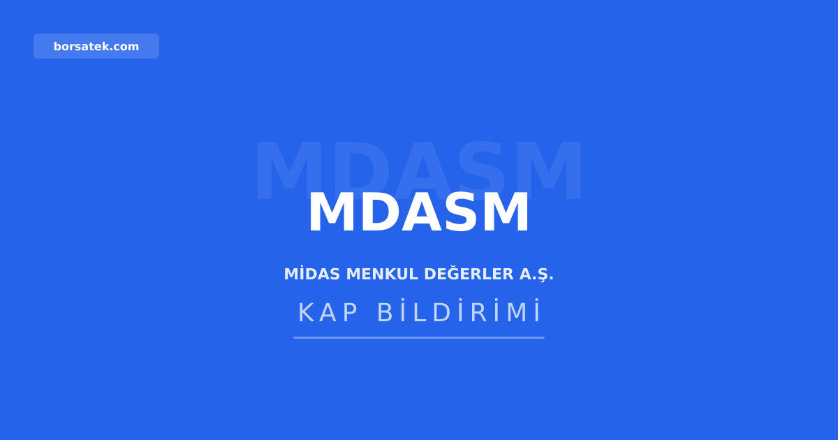 Midas Menkul Deฤerler'den ฤฐsvea Seramik iรงin fiyat tespit raporu Borsatek