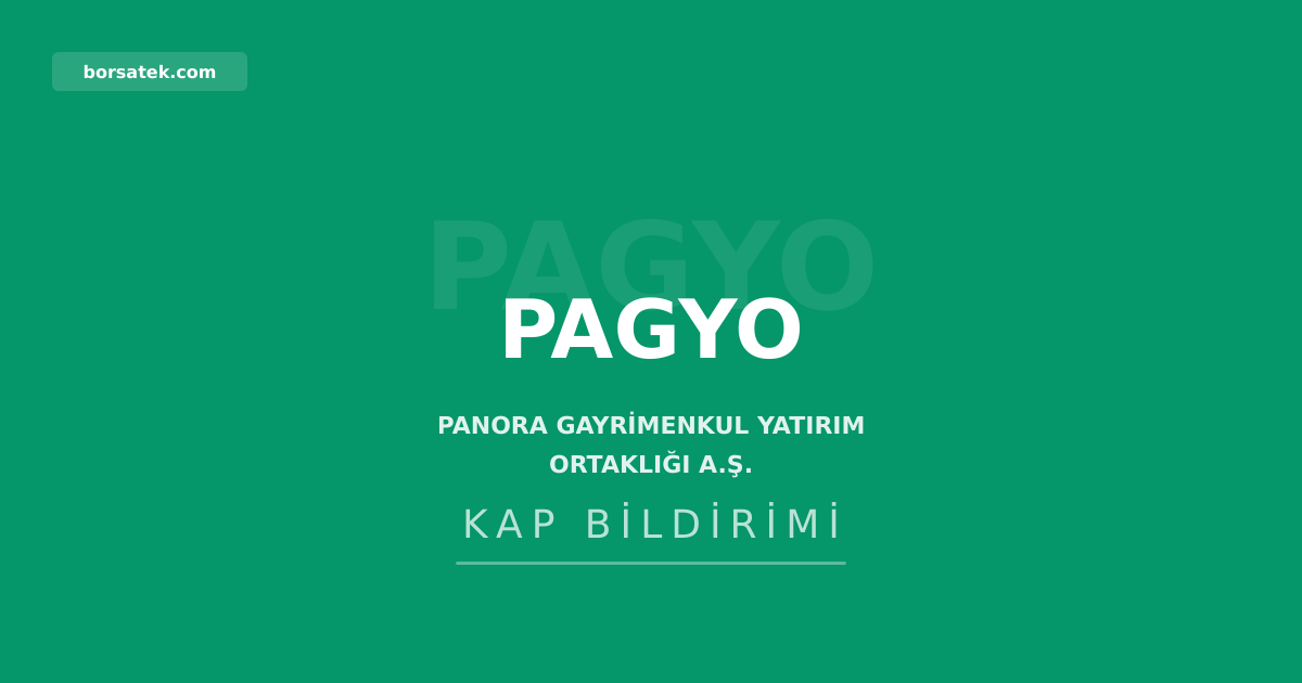 Kamuyu Aydฤฑnlatma Platformu'nda pay alฤฑm satฤฑm bildirimi Borsatek