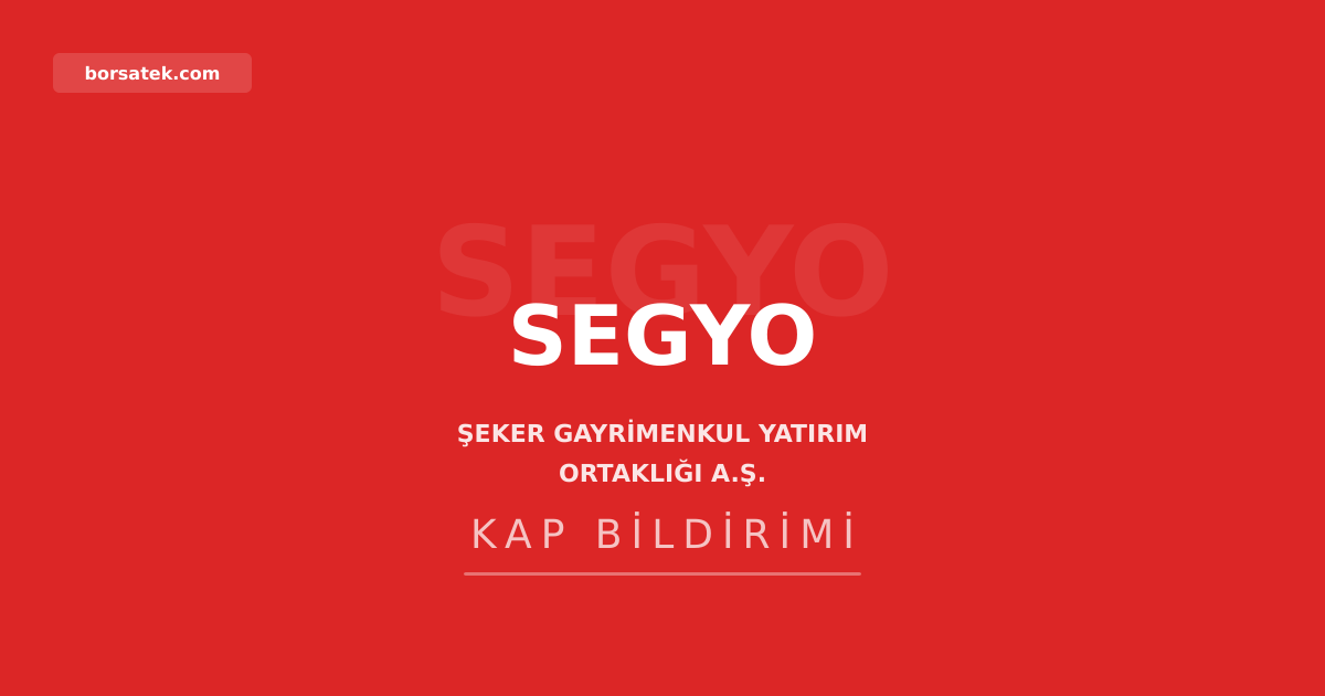 ลeker GMYO'nun Bรผyรผkรงekmece'deki gayrimenkulรผ iรงin deฤerleme raporu aรงฤฑklandฤฑ Borsatek