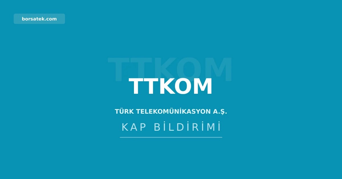 Türk Telekom kurumsal yönetim komitesinde görev değişimi Borsatek
