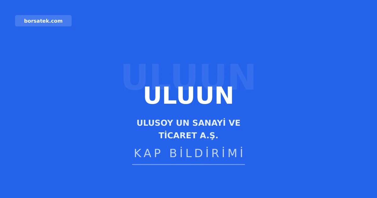 Ulusoy Un'un iki rüzgar türbini montajı tamamlandı, biri için ÇED onayı geldi Borsatek