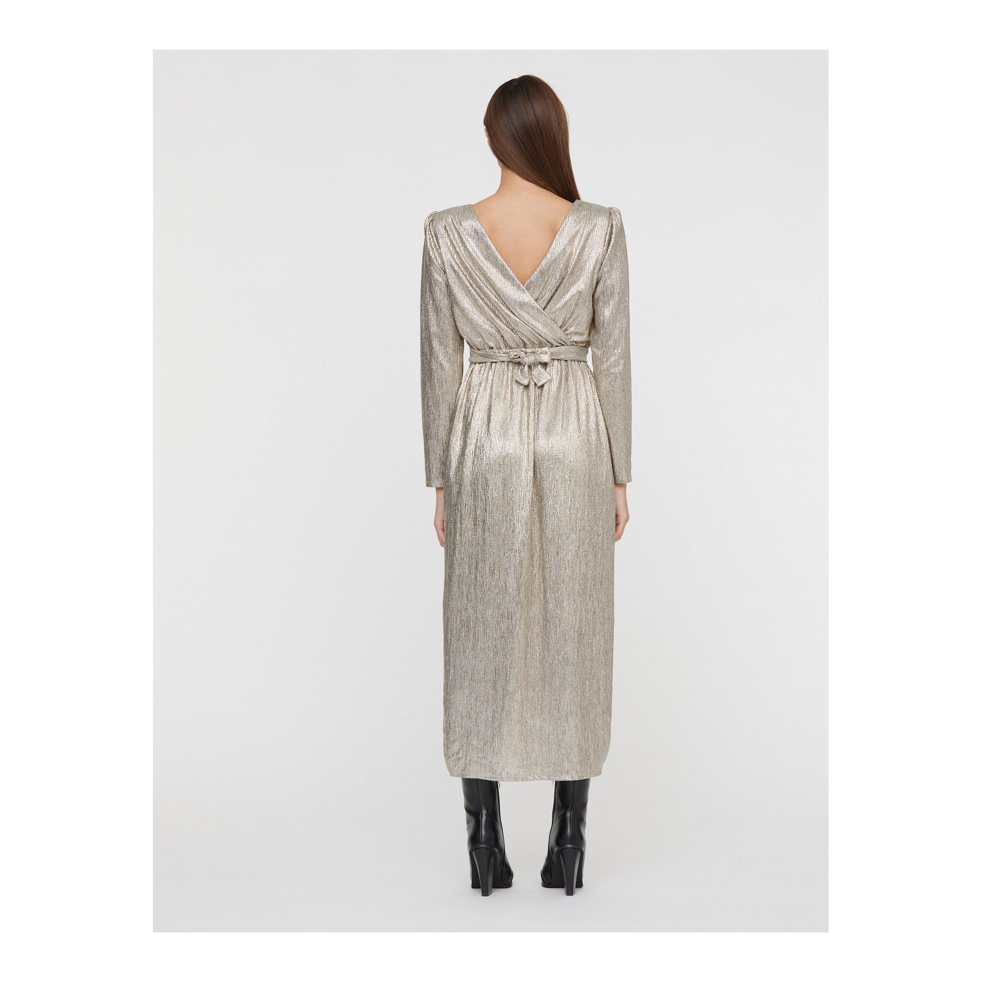 Robe Tunique Sinequanone Dos Nu Bicolore Noir – Taille 2 – Occasion Très Bon état