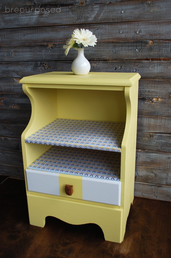 How to Apply Fabric to Furniture brepurposed