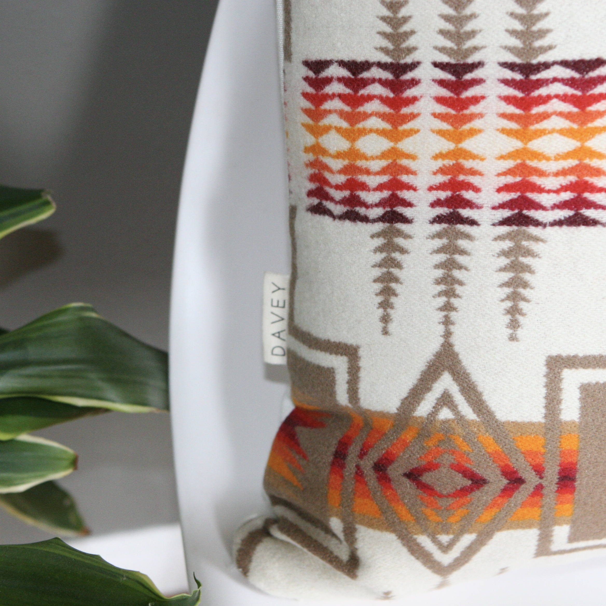 Pendleton Wool Pillow Cover 18 X 18 Bri Davey Illustration Design