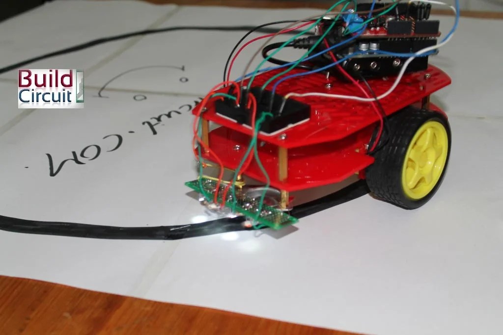 Easy steps for making a line following robot using Infrared LED