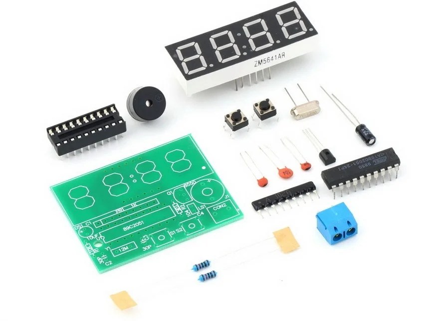 DIY KIT 59 How to assemble DIY digital clock kit ?