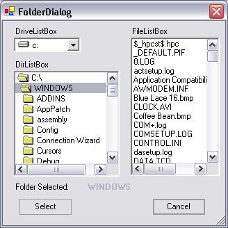 Custom FileDialog