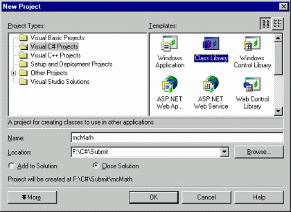 Public static byte  getziparchive (params inmemoryfile  files) { byte  archivefile; Tutorial: Creating C# Class Library (DLL) Using Visual