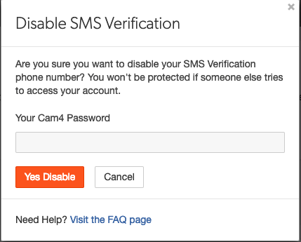 If you're having trouble signing in, select forgot your password? Cam4 Faq