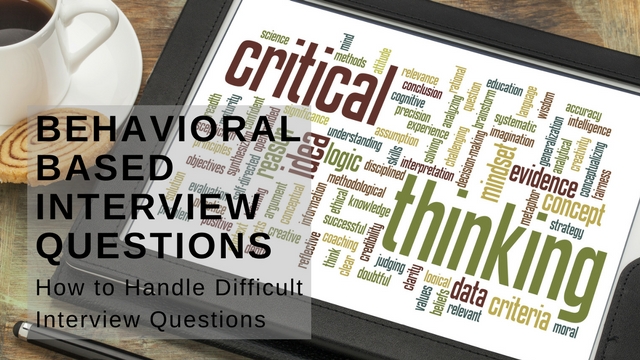 Behavioral Based Interview Questions Career Development Partners