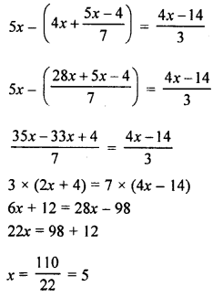 Selina Concise Mathematics Class 8 ICSE Solutions Chapter 14 Linear ...