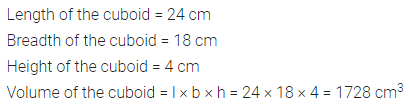 Cube surface area sharma cuboid 9th volume solutions class mcq ch percentage increased increase edge each its Selina Concise Mathematics Class 8 ICSE Solutions Chapter 21 Surface