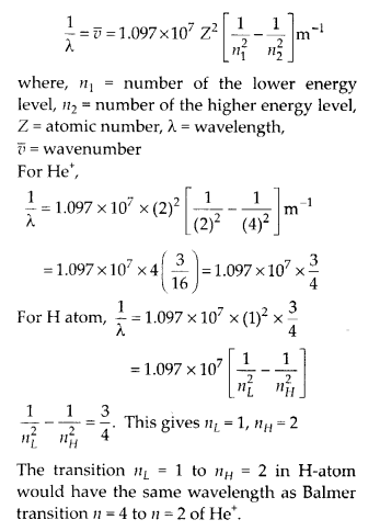 NCERT Solutions for Class 11 Chemistry Chapter 2 Structure of Atom 28