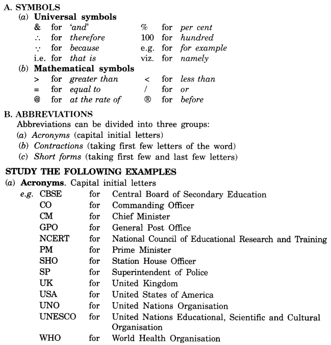 creative writing format class 11