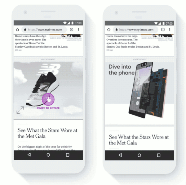 Google Web Designer 3d