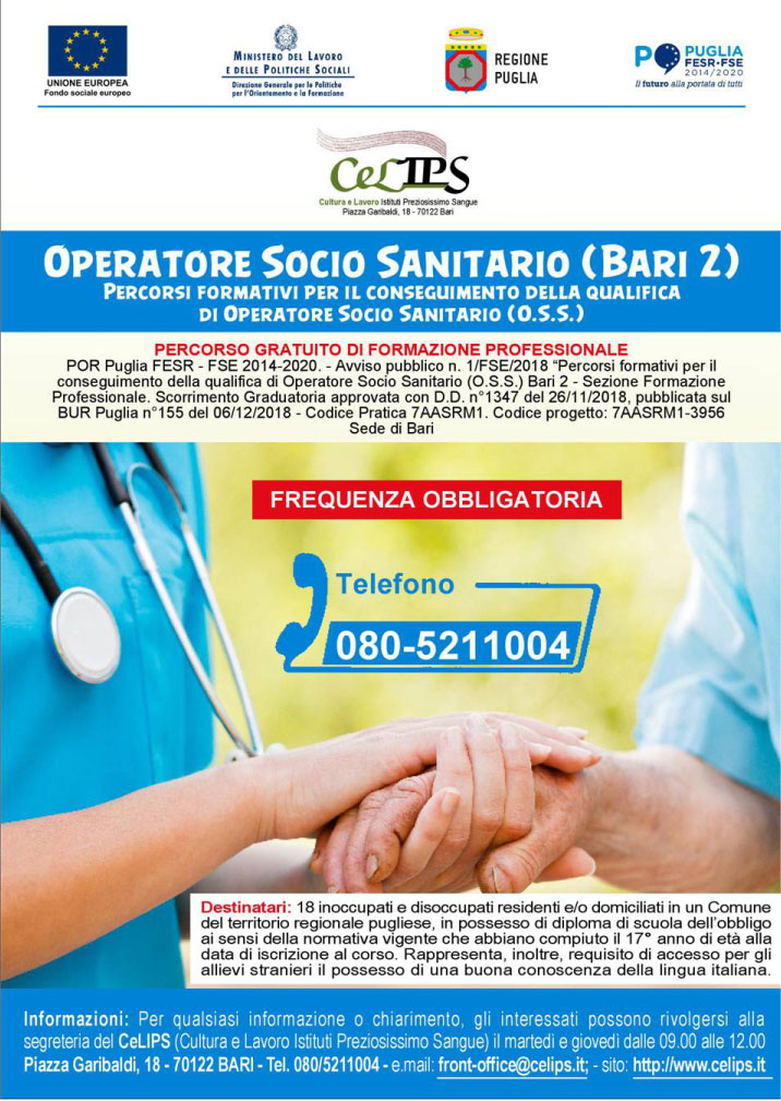 Operatore Socio Sanitario (Bari 2) - Celips 1009_x_716_jpg