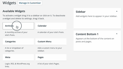 Kemudian pada bagian widget, pilih gambar/image, lalu checklist/ . Apa Kegunaan Widget dan Bagaimana Menggunakan Widget WordPress?