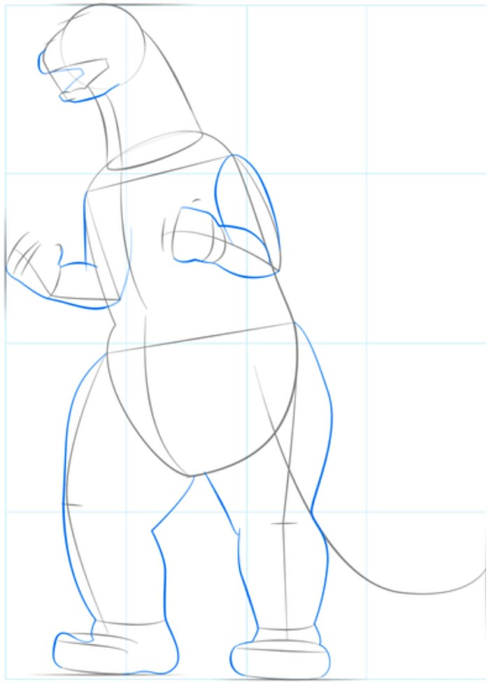 How To Draw Godzilla Charcoals