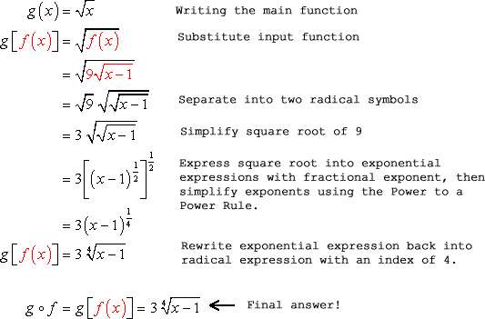 Steps · step 1 divide all terms by a (the coefficient of x2). Composition Of Function Chilimath