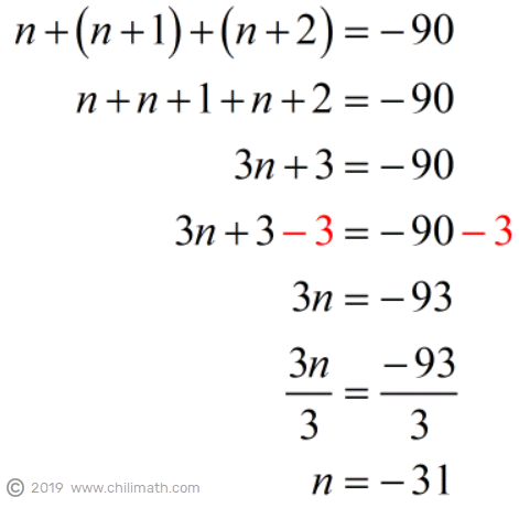 This worksheet explains how to determine which consecutive integers have a given sum. The Sum Of Consecutive Integers Chilimath