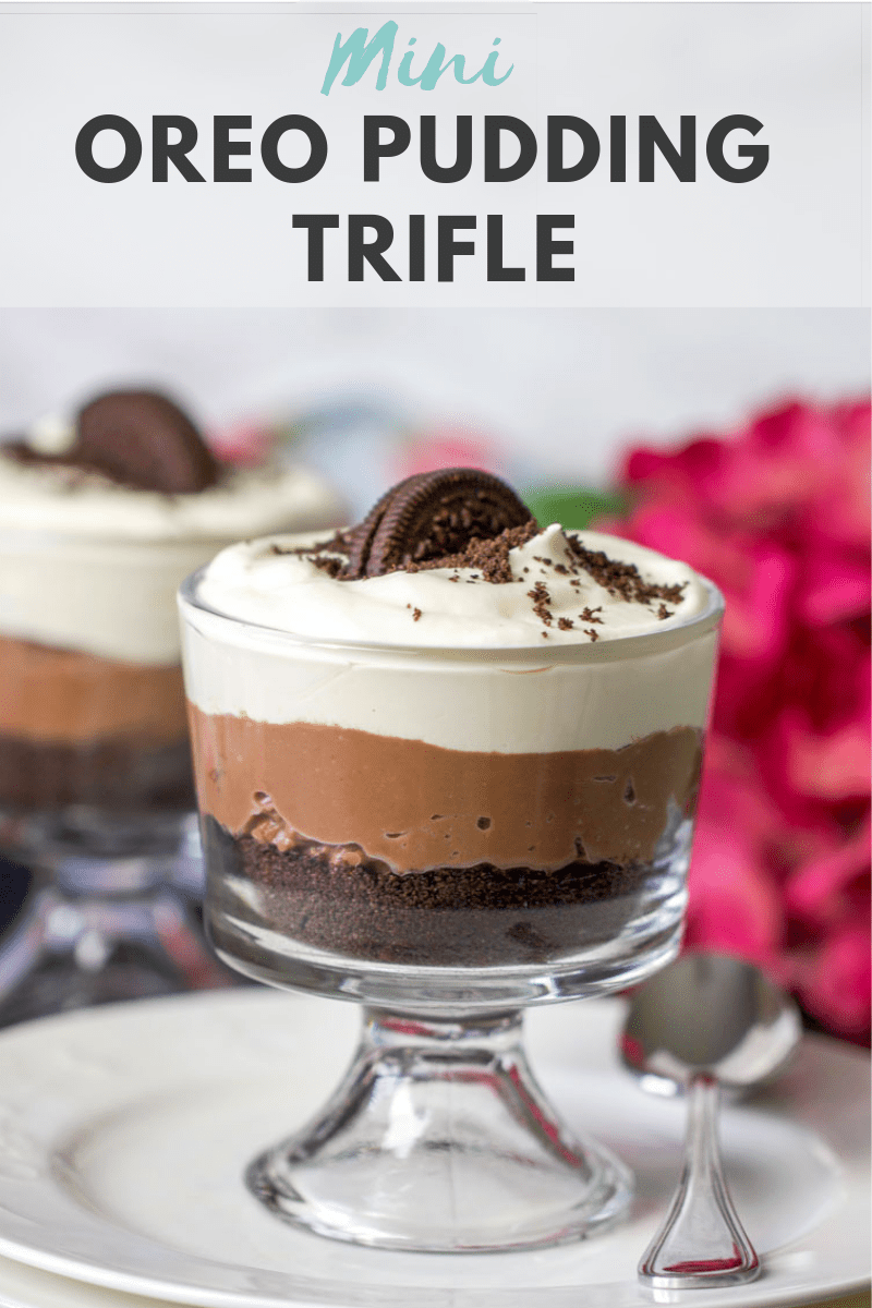 Easy Oreo Pudding Layer Dessert : Mini Oreo Pudding Trifle Chips Pepper