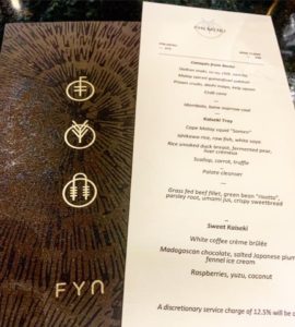 See 246 unbiased reviews of fyn, rated 4.5 of 5 on tripadvisor and ranked #14 of 3191 restaurants in cape town. Restaurant Review Fynally I Get To Eat A R62000 Dinner At Fyn Japanese Style Fyn Dining Restaurant Almost Perfect