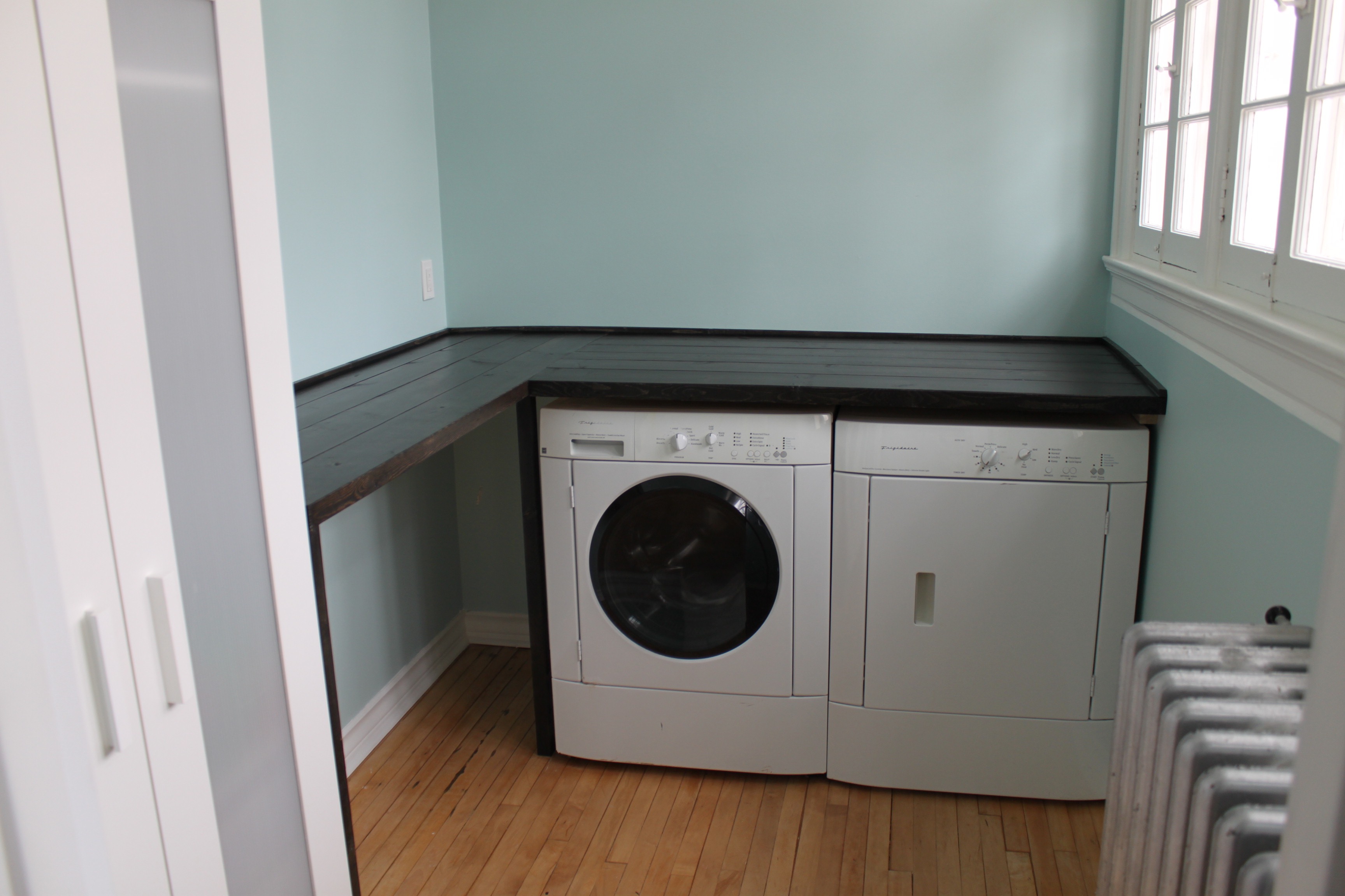 Laundry Room Project Part 4 Wood Counter Tops Cindy Roy